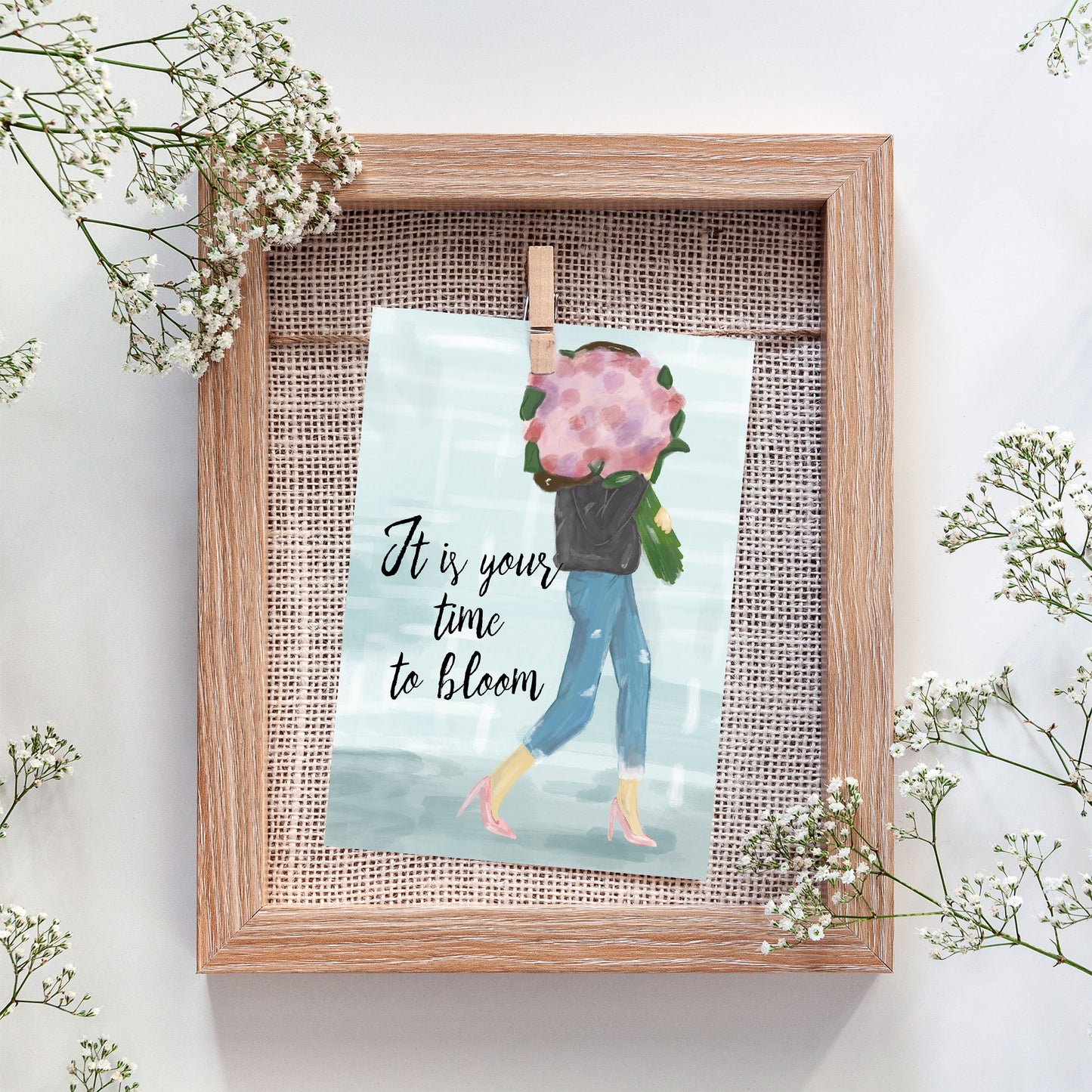 Postkarte Mutmacher Frauen "Your time is now"
