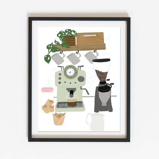 Küchenbild "Cafetera"