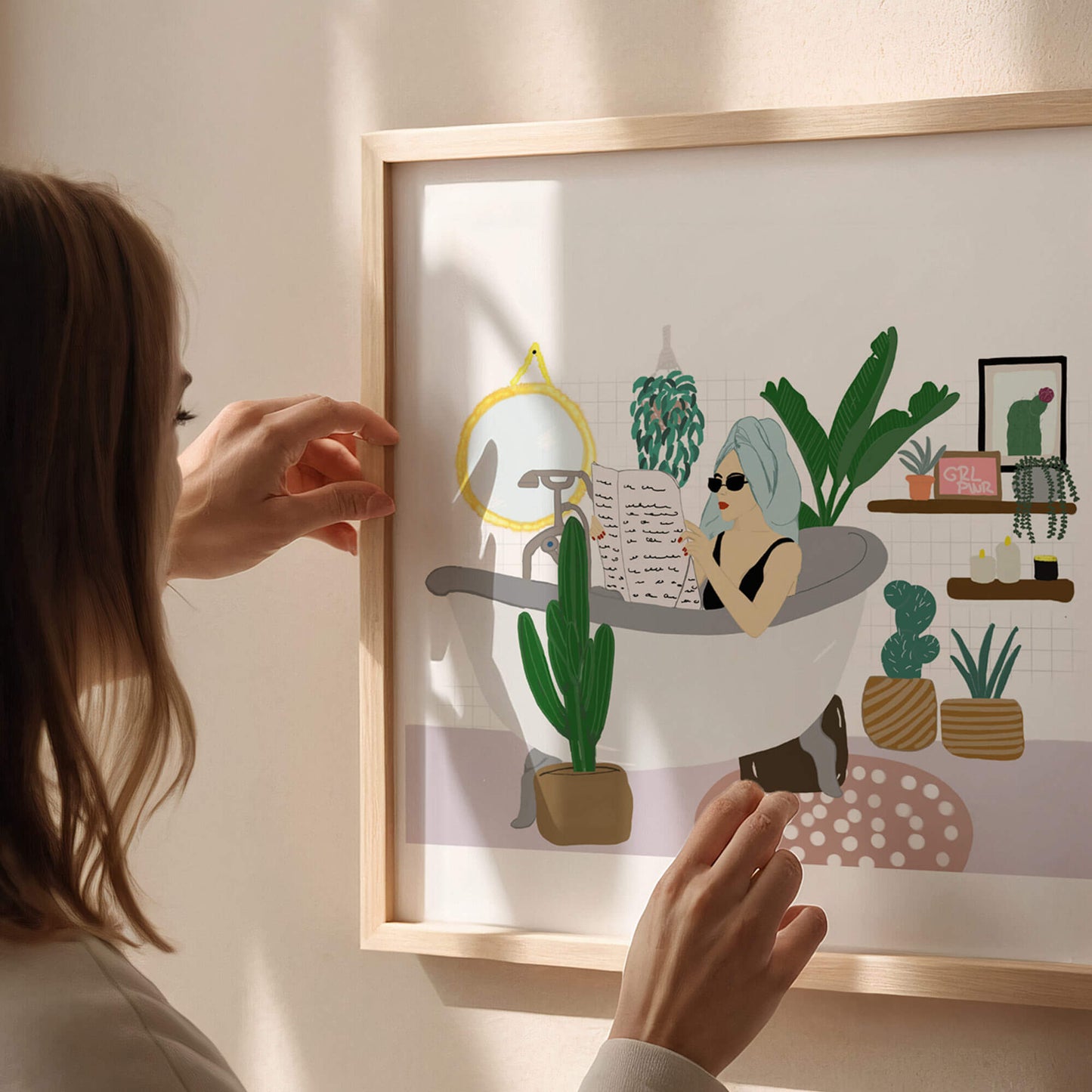 Badezimmer Bild Entspannung & Stil