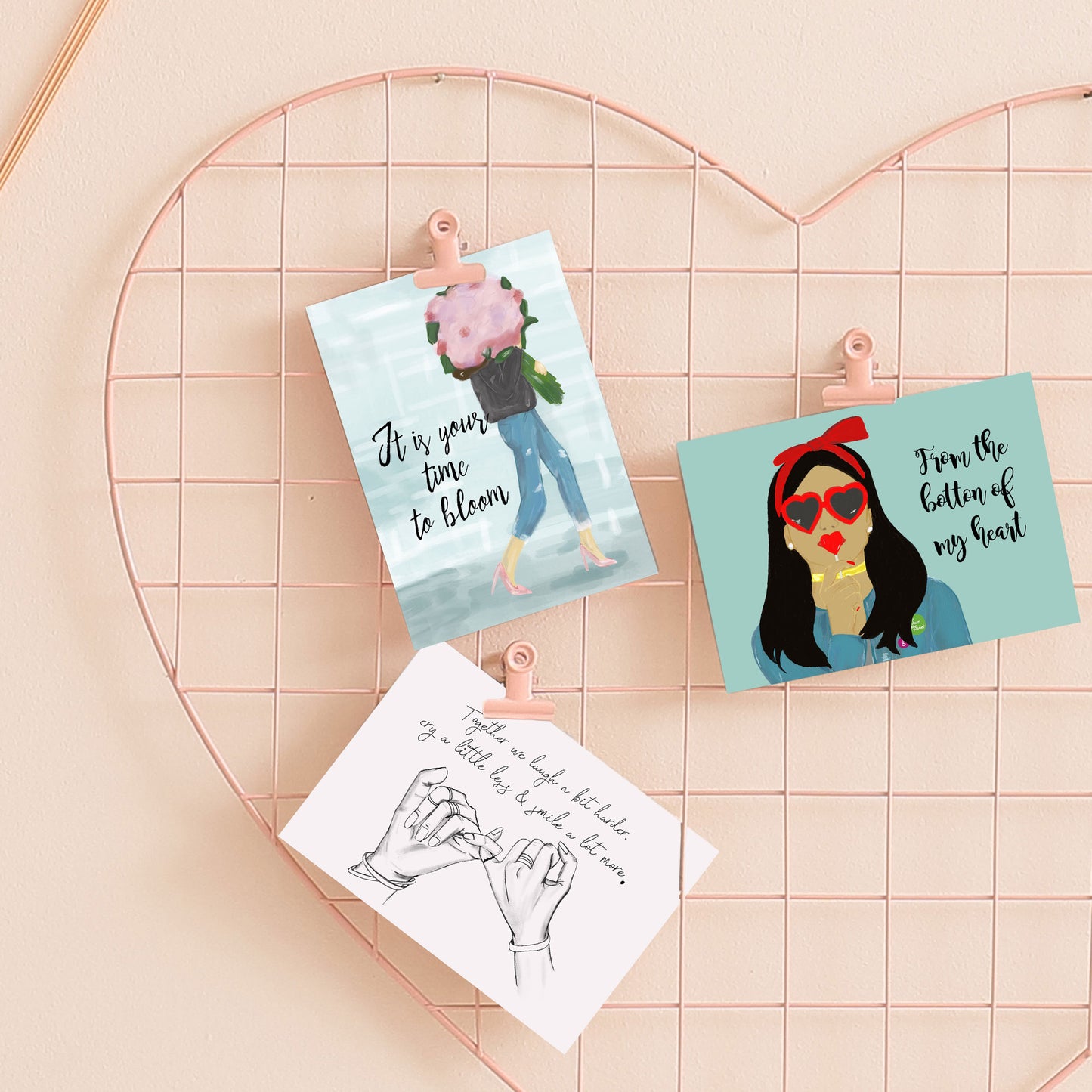 Postkarte Mutmacher Frauen "Your time is now"