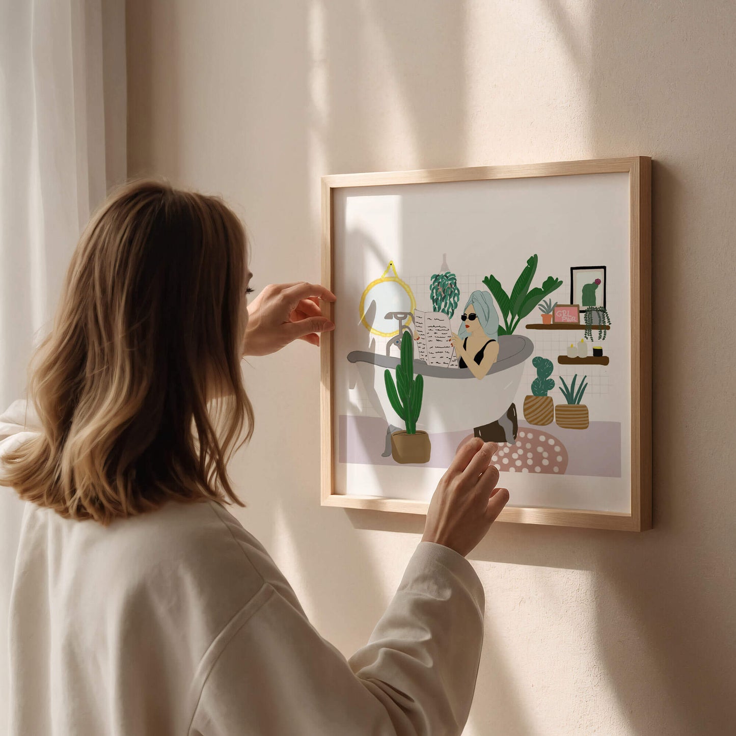 Badezimmer Bild Entspannung & Stil