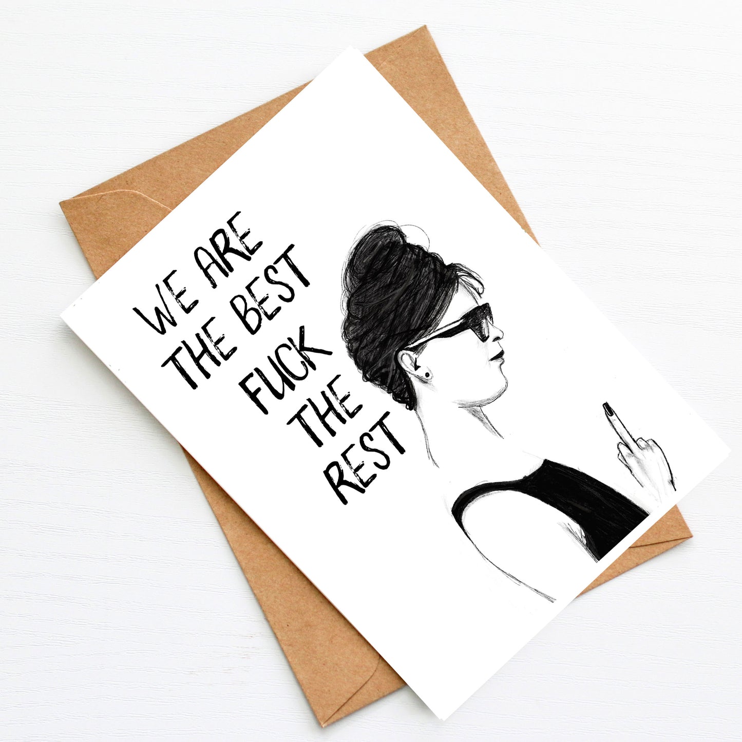 Geburtstagskarte für beste Freundin "We are the best“