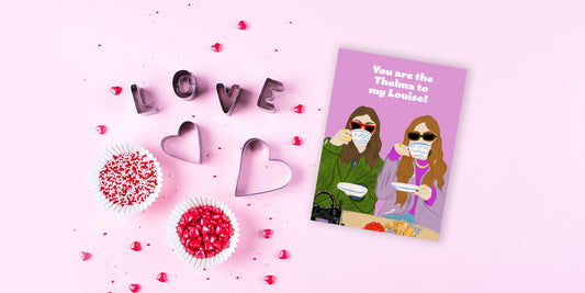 Valentinstag karte für Freundinnen 