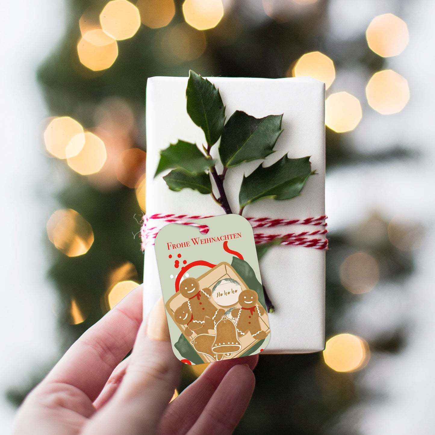 Geschenkanhänger Weihnachten, 10 - Set Anhänger