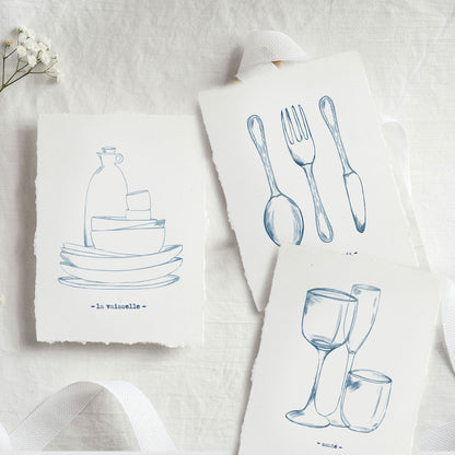 Küchenkunst Print Set