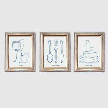 Küchenkunst Print Set